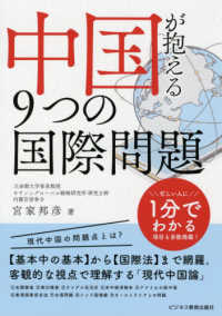 中国が抱える９つの国際問題