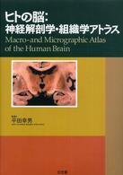 ヒトの脳：神経解剖学・組織学アトラス