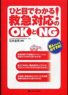 ひと目でわかる！救急対応のＯＫとＮＧ