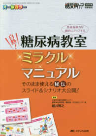 糖尿病ケア　２０１７年秋季増刊<br> 白熱！糖尿病教室ミラクルマニュアル - そのまま使える秘伝のスライド＆シナリオ大公開！