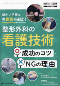整形外科の看護技術成功のコツ・ＮＧの理由 - 細かい手順は動画で確認！ 整形外科看護　２０２４年冬季増刊