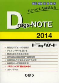 Ｄｒｕｇｓ－ＮＯＴＥ 〈２０１４〉