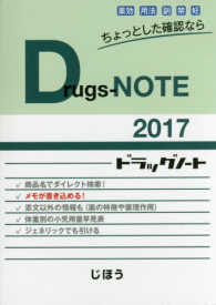 Ｄｒｕｇｓ－ＮＯＴＥ 〈２０１７〉