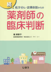 続処方せん・店頭会話からの薬剤師の臨床判断