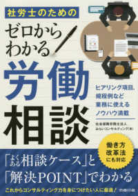社労士のためのゼロからわかる労働相談