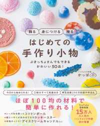 飾る身につける贈るはじめての手作り小物 - ぶきっちょさんでもできるかわいい３０品！