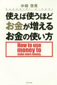 使えば使うほどお金が増えるお金の使い方