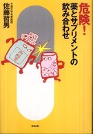危険！薬とサプリメントの飲み合わせ