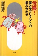 危険！薬とサプリメントの飲み合わせ