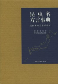 昆虫名方言事典 - 昆虫名方言を求めて