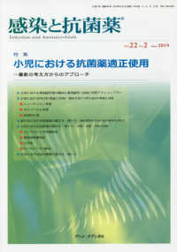 感染と抗菌薬 〈Ｖｏｌ．２２　Ｎｏ．２（Ｊｕｎ〉 特集：小児における抗菌薬適正使用－最新の考え方からのアプロー