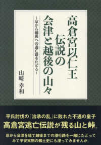 高倉宮以仁王伝説の会津と越後の山々