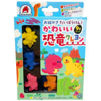 かわいい恐竜クレヨン　９色 ［バラエティ］