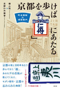 京都を歩けば「仁丹」にあたる - 町名看板の迷宮案内