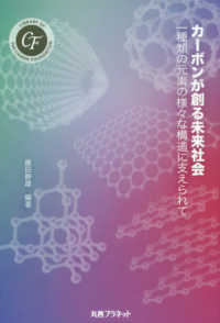 キヤノン財団ライブラリー<br> カーボンが創る未来社会―一種類の元素の様々な構造に支えられて