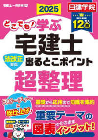 日建学院「宅建士一発合格！」シリーズ<br> どこでも！学ぶ宅建士　法改正対応　出るとこポイント超整理〈２０２５年度版〉