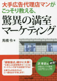 大手広告代理店マンがこっそり教える、驚異の満室マーケティング