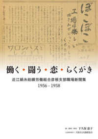 働く・闘う・恋・らくがき - 近江絹糸紡績労働組合彦根支部職場新聞集　１９５６－