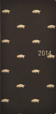ほぼ日手帳ＷＥＥＫＳ　タイ＆チーフピッグクレスト 〈２０１４〉