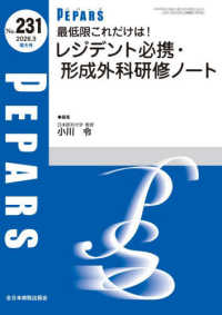 最低限これだけは！レジデント必携・形成外科研修ノート ＰＥＰＡＲＳ
