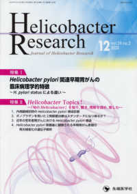 Ｈｅｌｉｃｏｂａｃｔｅｒ　Ｒｅｓｅａｒｃｈ 〈ｖｏｌ．２４　ｎｏ．２（２０２〉 - Ｊｏｕｒｎａｌ　ｏｆ　Ｈｅｌｉｃｏｂａｃｔｅｒ　Ｒ 特集１：Ｈｅｌｉｃｏｂａｃｔｅｒ　ｐｙｌｏｒｉ関連早期胃がん