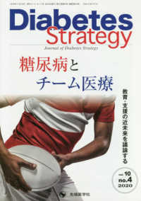 Ｄｉａｂｅｔｅｓ　Ｓｔｒａｔｅｇｙ 〈ｖｏｌ．１０　ｎｏ．４（２０２〉 - Ｊｏｕｒｎａｌ　ｏｆ　Ｄｉａｂｅｔｅｓ　Ｓｔｒａｔ 糖尿病とチーム医療