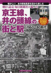 朝日・読売・毎日新聞社が撮った京王線、井の頭線の街と駅 - １９６０～８０年代