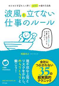 波風を立てない仕事のルール - ほどほどを望む人に捧ぐ「逆説」の働き方指南