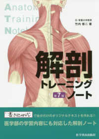 解剖トレーニングノート （第７版）