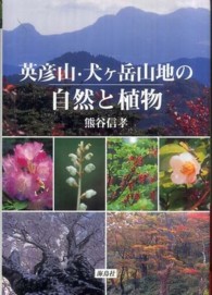 英彦山・犬ケ岳山地の自然と植物
