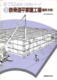 絵で見る建築工程図シリーズ 〈３〉 鉄骨造平家建工場（屋根：折板）