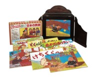 ［教育用品］　教育画劇のかみしばい<br> ワッハッハ！ゆかいでおかしい日本の民話（全６巻セット）