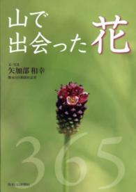 山で出会った花