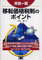 早見一覧　移転価格税制のポイント