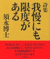 我慢にも限度がある - 詩集