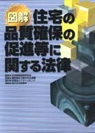 図解・住宅の品質確保の促進等に関する法律