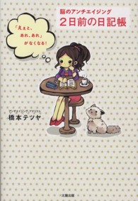 ２日前の日記帳 - 脳のアンチエイジング　「えぇと、あれ、あれ」がなく