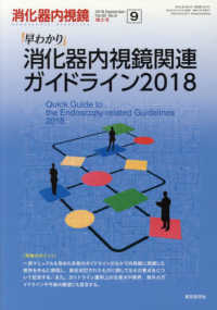 早わかり消化器内視鏡関連ガイドライン２０１８ 消化器内視鏡増大号