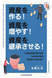 資産を作る！資産を増やす！資産を継承させる！