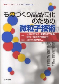 ものづくり高品位化のための微粒子技術