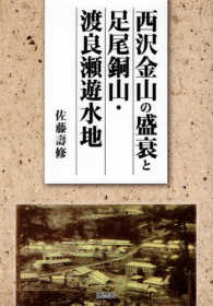 西沢金山の盛衰と足尾銅山・渡良瀬遊水地