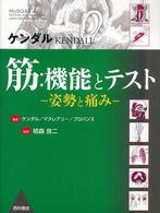 筋：機能とテスト―姿勢と痛み