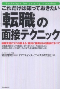 これだけは知っておきたい「転職」の面接テクニック