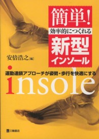 簡単！効率的につくれる新型インソール - 運動連鎖アプローチが姿勢・歩行を快適にする