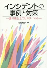 インシデントの事例と対策 - 歯科衛生士のヒヤリ・ハット