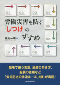 労働災害を防ぐ「しつけ」のすすめ