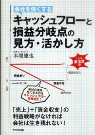 キャッシュフローと損益分岐点の見方・活かし方 - 会社を強くする