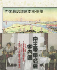 京王電車沿線案内圖 - 昭和八年頃京王電車沿線案内　大正十三年京王・玉南鐵