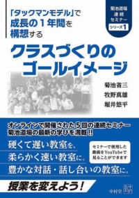 菊池道場連続セミナーシリーズ<br> クラスづくりのゴールイメージ