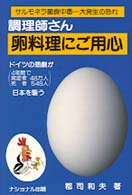 調理師さん・卵料理にご用心―サルモネラ菌食中毒・大発生の恐れ
